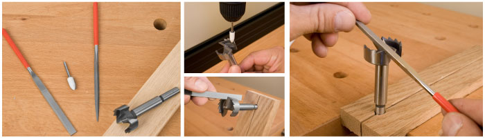 Forstner Bit Sharpening Kit